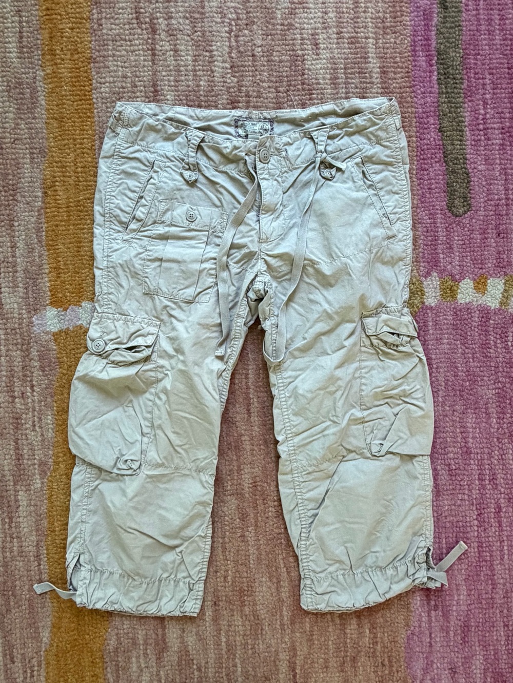 American Eagle Cargo Capris - Casual Utility Pants